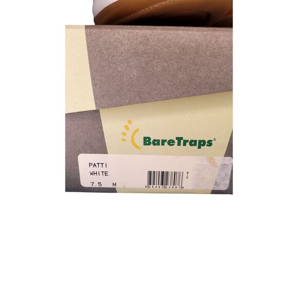 Bare Traps Patti White Driving Shoe, Loafer, Slip On Womens 7.5M Shoes Leather - Picture 10 of 10